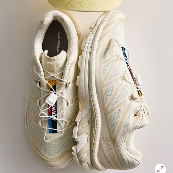 Salomon Shoes - SALOMON XT-6 Waterproof Sneaker Neutral Vanilla Ice